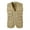 Khaki, variant on HKEJIAOI Men's Vest Jackets Lightweight Outdoors Travel Sports Multi-Pockets Work Fishing Vest Fashion Casual Jackets for Men