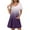 Purple#1, variant on Up to 70% Off! Xuniizn Summer Dresses for Women 2025 Casual Gradient Color V Neck Short Sleeves Sexy Beach Midi Sundress Lightweight Flowy Tank Dress
