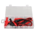 thumbnail image 2 of Kit De Ganchos De Prueba, Kit De Cables De Prueba De Multímetro Ligero Y Compacto, Duradero, Portátil, De Latón, PVC, PA, Lectura Precisa Para Pruebas Industriales Cergrey Multimeter Test Leads Kit, 2 of 8