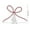 Pink, variant on UNLLLL Metal Rhinestone Christmas Tree Topper Bow, Iron Spring Bow Ornament with Sparkling Crystals, for Home Tree Holiday Party Decor (Silver)
