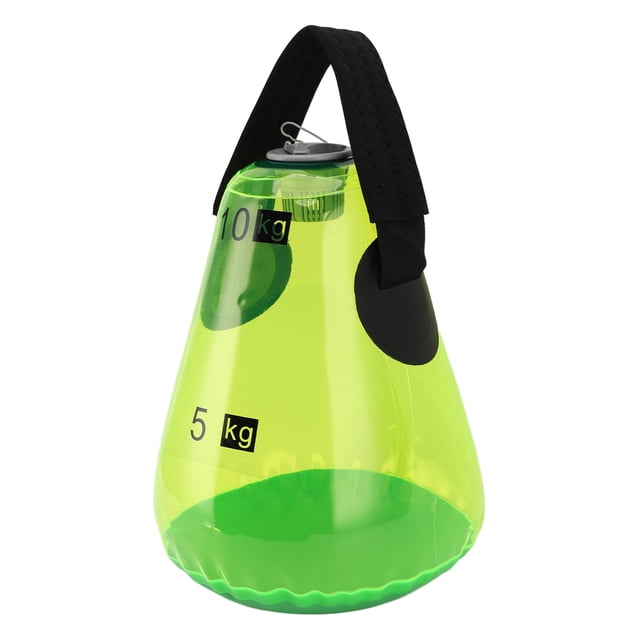 Workout Water Weight Bag, Inflatable Water Filled Kettlebell Muscle Training for Home Gym Travel Workout