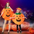 thumbnail image 6 of YeekTok Kids Pumpkin Halloween Costume Children's Day Stage Clothes kids Halloween Fancy-Dress Costume Orange, 6 of 9