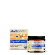 Motherlove Nipple Cream, Organic & Lanolin-Free Nipple Balm for Breastfeeding, 1 Ounce