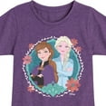 thumbnail image 3 of Disney Frozen 2 - Circle Of Sisters Anna & Elsa - Toddler & Youth Girls Short Sleeve Graphic T-Shirt, 3 of 5
