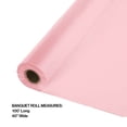 thumbnail image 2 of Creative Converting Table Cover Roll, 100-Feet, Classic Pink, 2 of 2