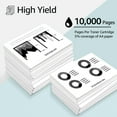 thumbnail image 3 of greencycle High Yield Compatible Toner Cartridge Replacement for Samsung MLT-D208L MLT D208L 208L Use for Xpress SCX-5635FN SCX-5835FN Printer (Black, 4-Pack), 3 of 7