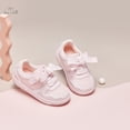 thumbnail image 1 of Dave Bella - Zapatillas de skate para niños, zapatillas de deporte para niñas, zapatillas de deporte informales con lazo rosa para niños, zapatillas de tenis deportivas de primavera DB1247821, 1 of 5