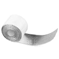 thumbnail image 3 of Riwesomey Cinta de papel de aluminio resistente a altas temperaturas Cinta adhesiva de papel de sellado universal 5x5cm Herramientas de reparación de automóviles plata 5x5cm, 3 of 6