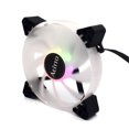 thumbnail image 2 of ventiladores de CPU Refrigeración CPU Cooler Fan 6 Pin 12V Chasis Radiador Disipador de calor para la caja de la computadora JShteea Nuevo, 2 of 7