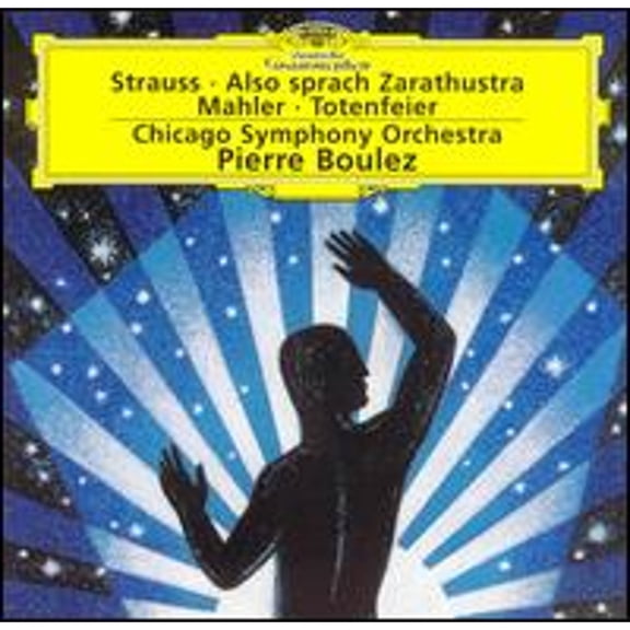 Pre-Owned Richard Strauss: Also sprach Zarathustra; Gustav Mahler: Totenfeier (CD 0028945764924) by Pierre Boulez (conductor)