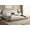 Tan/Natural, variant on Safavieh Couture Jennabryanna Boucle Queen Bed, Light Brown/Natural