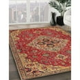 thumbnail image 3 of Ahgly Company Machine Washable Indoor Rectangle Traditional Peru Brown Area Rugs, 3' x 5', 3 of 7