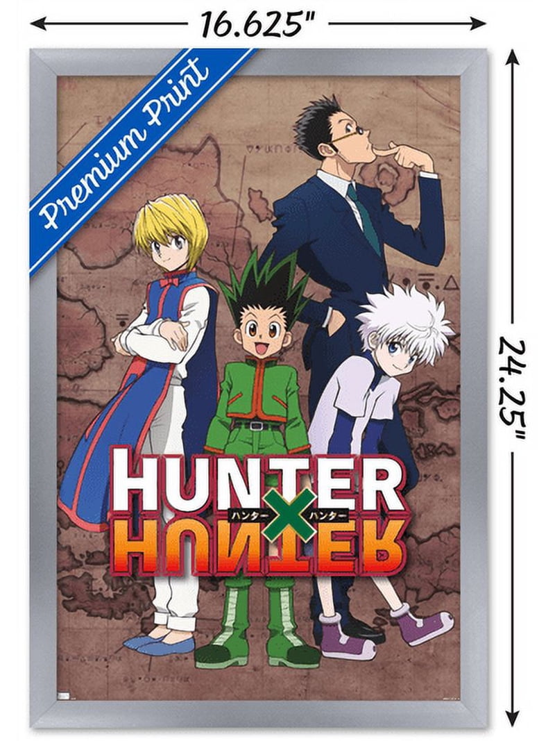 Hunter X Hunter - Map Wall Poster, 14.725