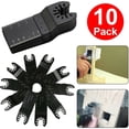 thumbnail image 1 of EZONEDEAL 10pcs Oscillating Multi Tool Saw Blades Wood Metal Cut Cutter For Dewalt Fein, 1 of 5