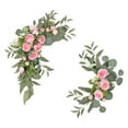 thumbnail image 2 of Artificial Flower Swag Wedding Arch Flowers 2pcs Floral Peony Swag Garland for Wedding Reception Ceremony Backdrop Table, 2 of 7