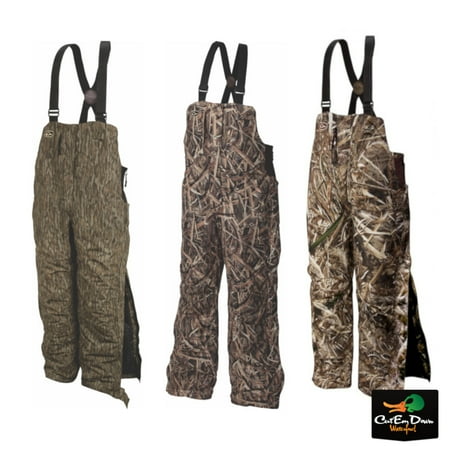 DRAKE WATERFOWL LST YOUTH REFUGE INSULATED BIBS
