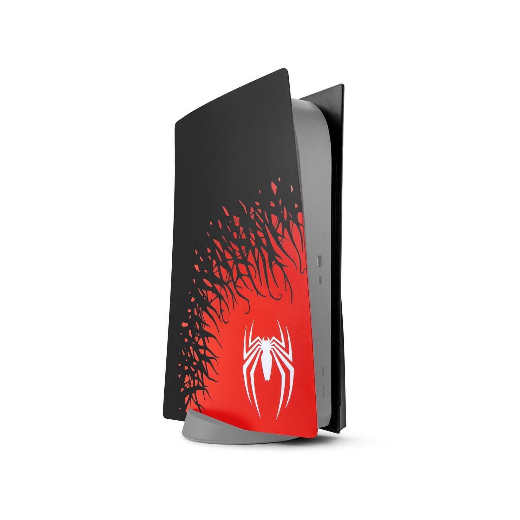 [Faceplate for PS5 Disc Edition] - Superhero Spider - Man 2 Plates for PS5 Console Cover Plates, Premium ABS Faceplate Shell Covers for PlayStation 5 PS5 Cover Plate Disc Edition