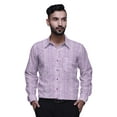 thumbnail image 1 of BESTMAN Long Sleeve Formal Shirt For Men Printed Button Down Cotton Men Shirts, 1 of 5