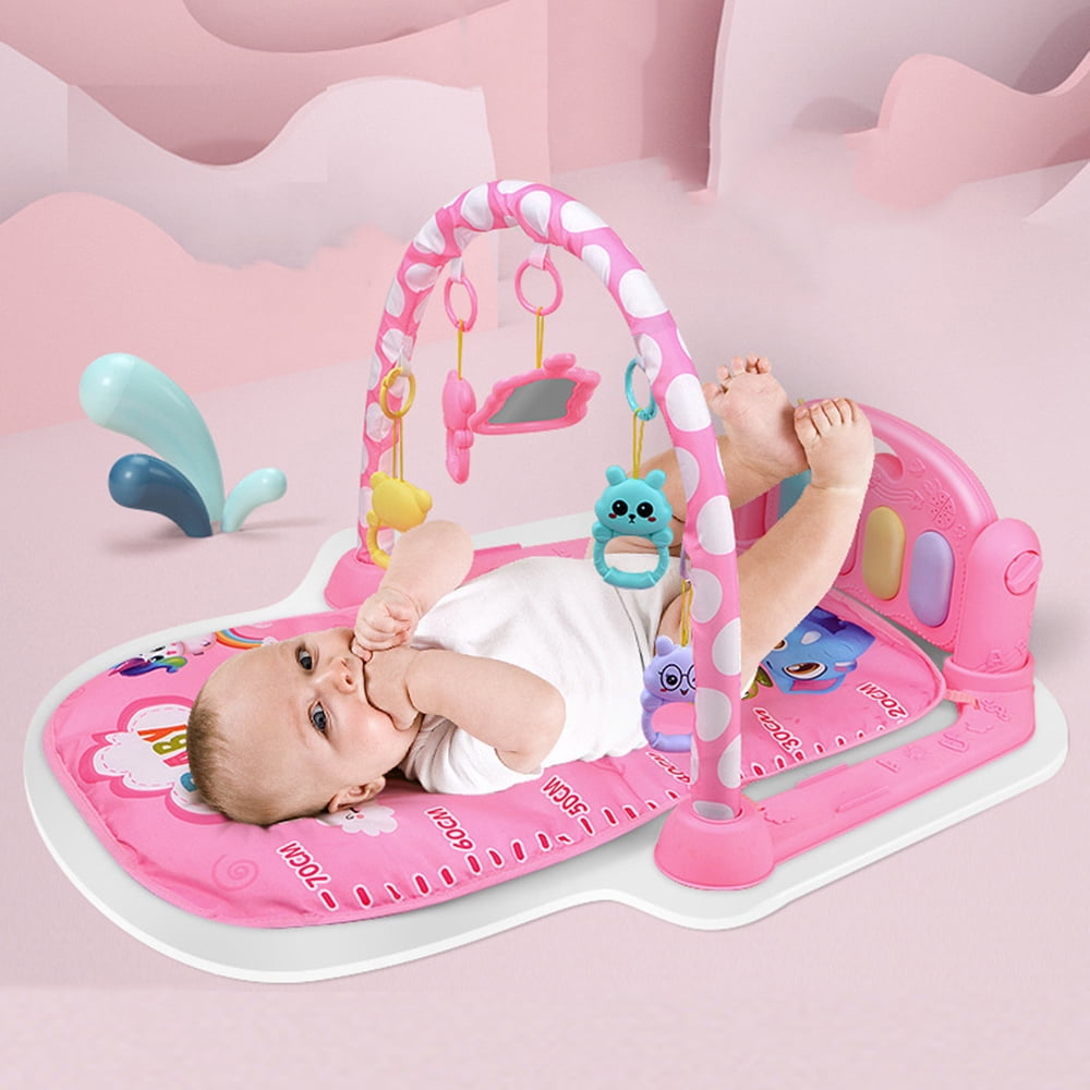 3 in 1 Baby Kick and Gym Play Mat Lay & Play Fitness Music and Lights