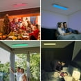 thumbnail image 3 of Gymax 18W RGB LED Ceiling Light w/ APP & Remote Control Home, 3 of 9
