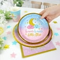 Twinkle Twinkle Little Star Gender Reveal Plate Set 125 Pieces for 25