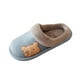 thumbnail image 2 of Zapatillas de algodón impermeables de invierno para hombres y mujeres, zapatos cálidos de felpa para interiores, zapatillas de algodón para parejas al aire libre Wmkox8yii hj789, 2 of 3