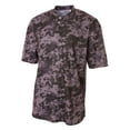 thumbnail image 2 of A4 Camo 2-Button Henley For Teen Male in Graphite | NB3263, 2 of 2