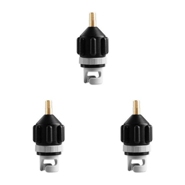 sweethay Lightweight Rowing Boat Air Valve Adapter Kayak Fast Adapter Pump Canoes Sealing Conversion Parts Accessory Strong Leakproof Type1 NO1