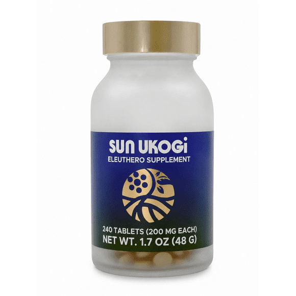 Sun Chlorella | Sun Ukogi Eleuthero Supplement 240 Tabletas de 200 mg