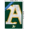 thumbnail image 3 of MLB Oakland Athletics - Logo 25 Wall Poster, 14.725" x 22.375", 3 of 5