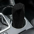 thumbnail image 2 of Car Trash Can Car Trash Can Cup Holder Rhinestone Storage Container Auto Trash Can, 2 of 9