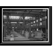 Historic Framed Print, United States Nitrate Plant No. 2, Reservation Road, Muscle Shoals, Muscle Shoals, Colbert County, AL - 33, 17-7/8" x 21-7/8"
