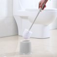 thumbnail image 3 of Bath Toilet Brushes for Bathroom with Holder Modern Design Easy Storage Toilet Bowl Brush Household Cleaning Supplies Bath Accessories, 3 of 6