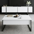 thumbnail image 4 of Bexley - Luxe - White,Black TV Stand, 4 of 7