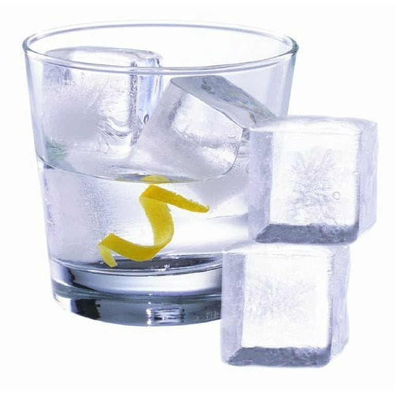 Tovolo Perfect Cube Oyster Gray Ice Tray, Set of 2