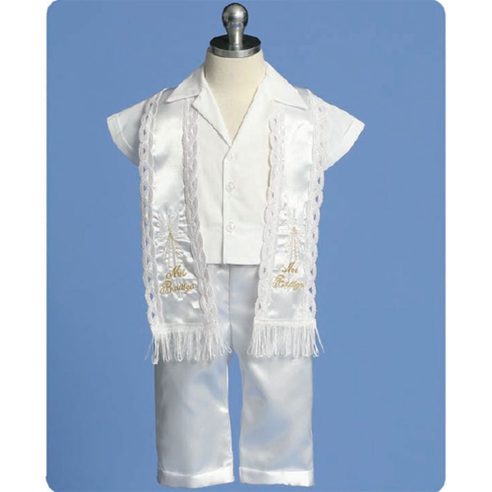 christening white garment