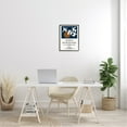 thumbnail image 2 of Stupell Industries Historic Matisse Birds Flying Sun Collage Flyer Framed Wall Art, 16 x 20, Design by Ros Ruseva, 2 of 5