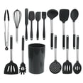 thumbnail image 2 of Juego de utensilios de cocina Sunnimix 15 Piezas de Acero inoxidable y silicona, 2 of 6