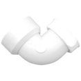 thumbnail image 1 of Kitchen Drain Elbow, 90 Degrees, White Plastic - 848-630, 1 of 1