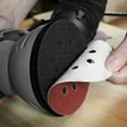 thumbnail image 2 of Sanding Discs Dust Extraction, Aluminum Oxide Abrasive Sandpaper Discs for Hook And Loop Orbital Sander, Ideal For Sanding And Polishing, 2 of 5