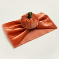 thumbnail image 5 of Aunavey Halloween Headbands For Baby Girls Boys Pumpkin Bow Elastic Headwear Toddler Newborn Infant Dress Up Party, 5 of 6