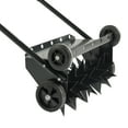 thumbnail image 2 of Ktaxon 19" Heavy Duty Star Spike Aerator with Weight Tray & U-Handle for Lawn & Garden Black, 2 of 9