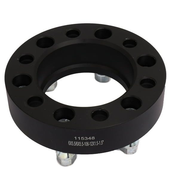 AUTOMUTO 4set 1.5 38mm HUB Centric Wheel SPACERS 12x1.5 Studs 106mm Hub Bore ADAPTERS 6X5.5 for Tacoma