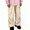 KHAKI, variant on Men's Seacoast Flex Twill Chino Pants Relaxed Fit Durable Weave Side Pocket Casual Trousers S-XL