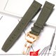 thumbnail image 3 of Accesorios para relojes Correa de lona para reloj IWC PILOT Portugal Portugieser IW3777 Correa de tela para reloj 20 21 22 mm Correa de piel de nailon, 3 of 5