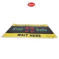 thumbnail image 3 of Safety Distance Sticker,5pcs / Bag Safety Floor Sticker Sign Warning Floor Sticker Innovative Solution, 3 of 9