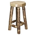 thumbnail image 2 of Montana Woodworks Glacier Country 30" Solid Wood Backless Barstool in Brown, 2 of 2