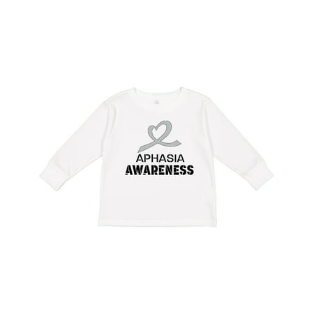 

Inktastic Aphasia Awareness Gift Toddler Boy or Toddler Girl Long Sleeve T-Shirt