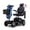 blue, variant on Electric Powered MAX PLUS RED 4 Wheel Wheelchair Device 2pcs 20AH Battery With Charger Basket For 16 Miles Travel Grown-ups Elderly