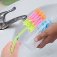 thumbnail image 7 of Stri 1Pc Baby Bottle Brush Feeding Bottle Cleaning Brush Long Plastic Handle Brush, 7 of 7